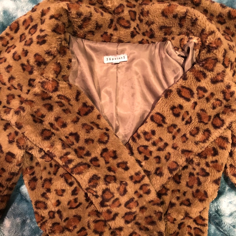 Fur Leopard Jacket